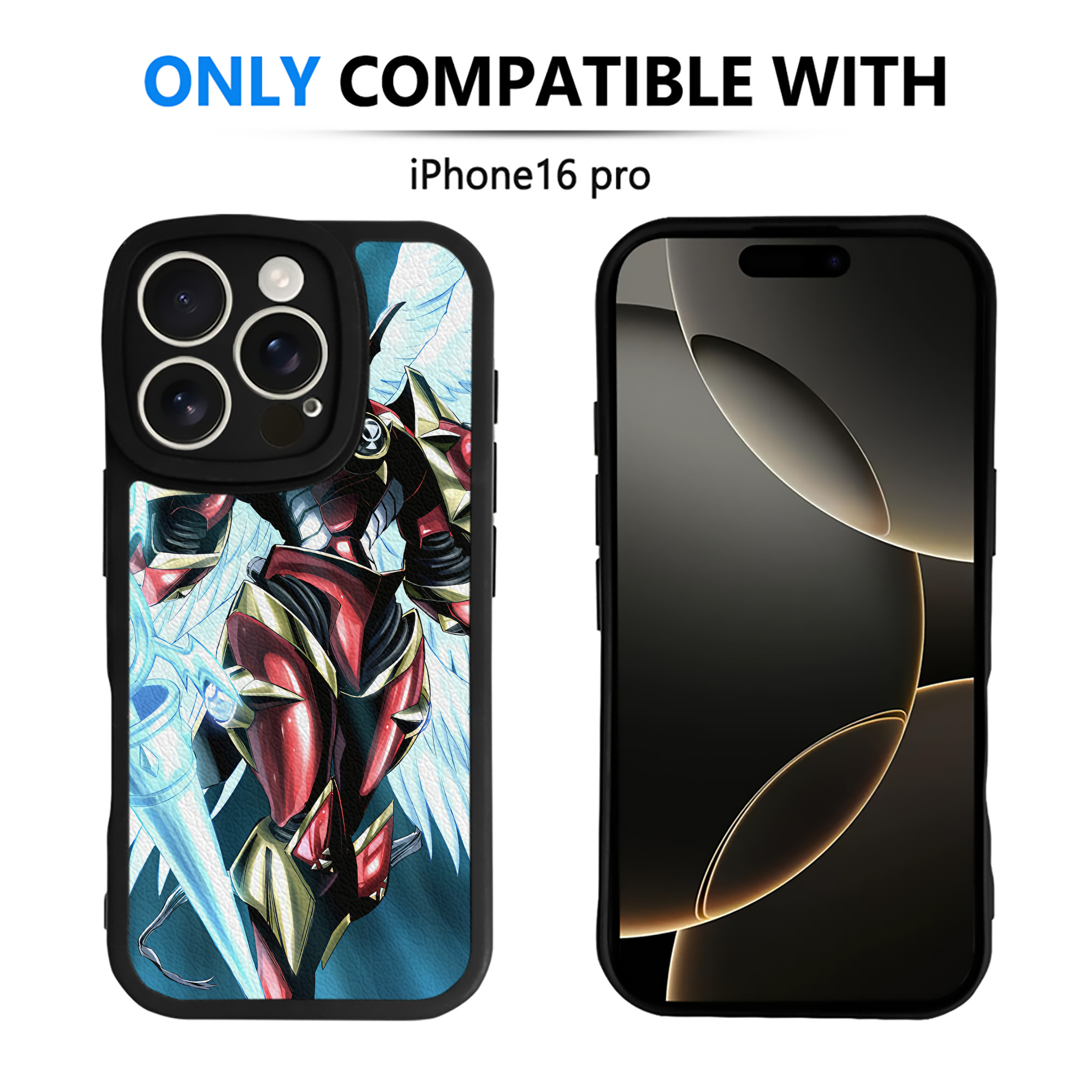 （画像用） Digimon デジタルモンスター/デジモン 【iPhone 16シリーズ対応】シリコンスマホケース（レザー調） 材質：シリコン
